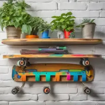 Creative Uses for Old Skateboards